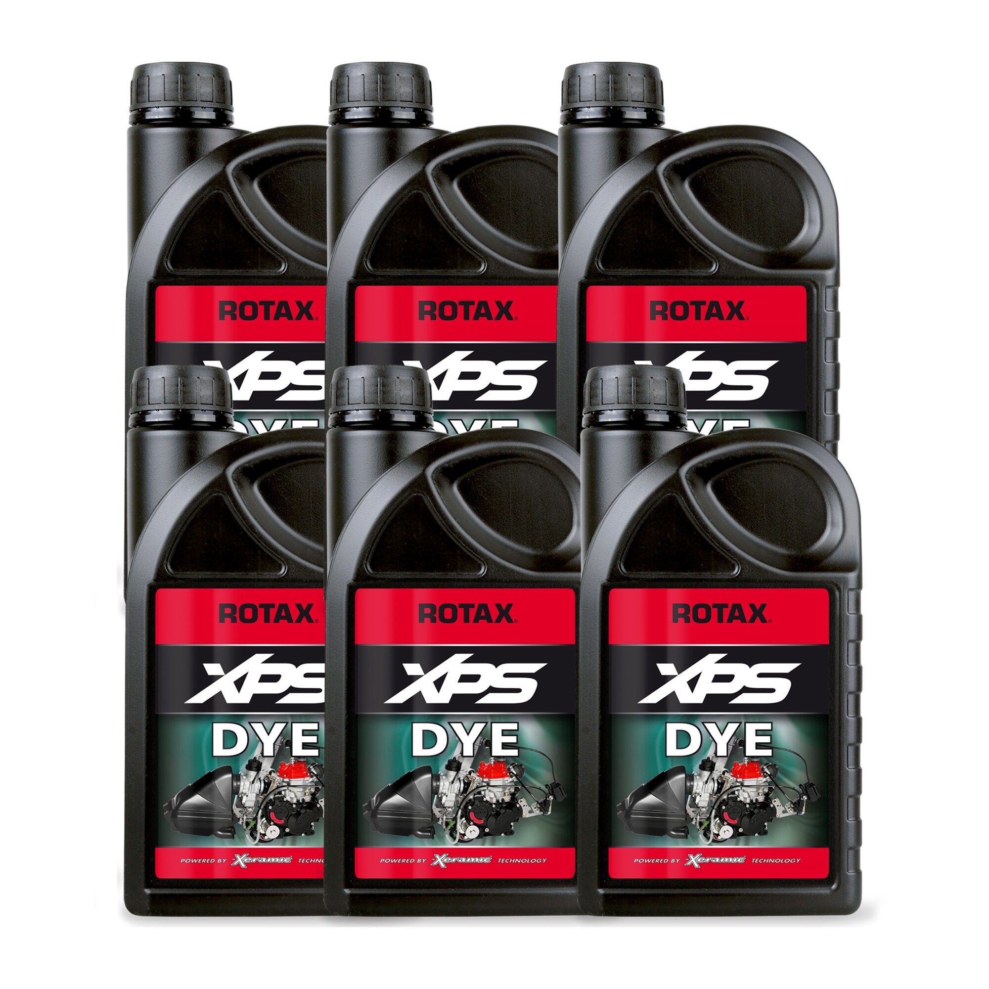 XPS® Rotax syntetisk 2-takts olie 6-pakke Deal